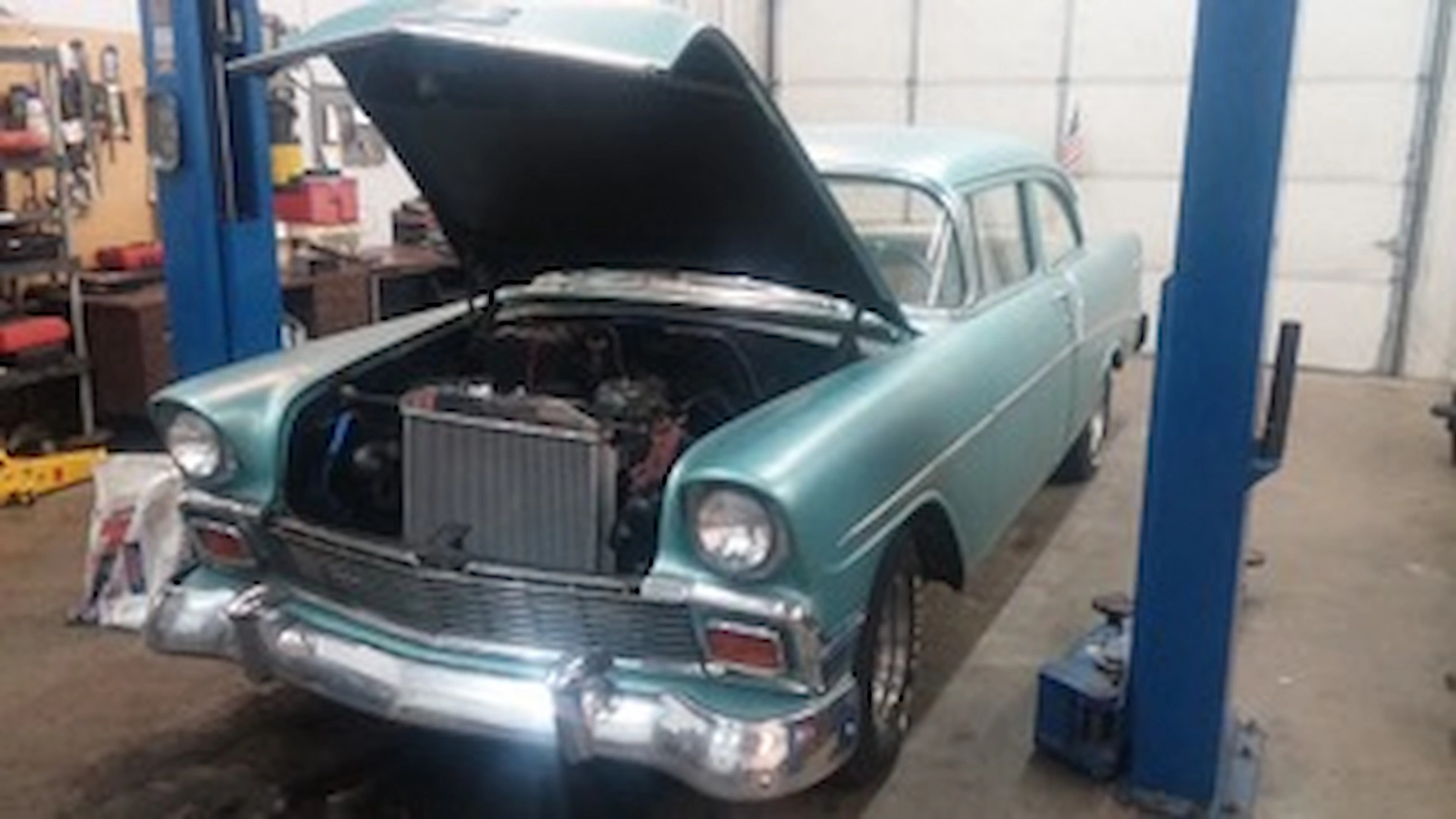 1956 Chevrolet Bel Air at G&S Machine Shop