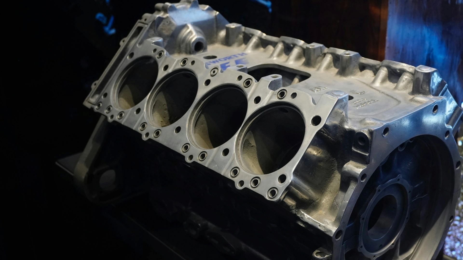 Engine block machining at G&S Machine Shop