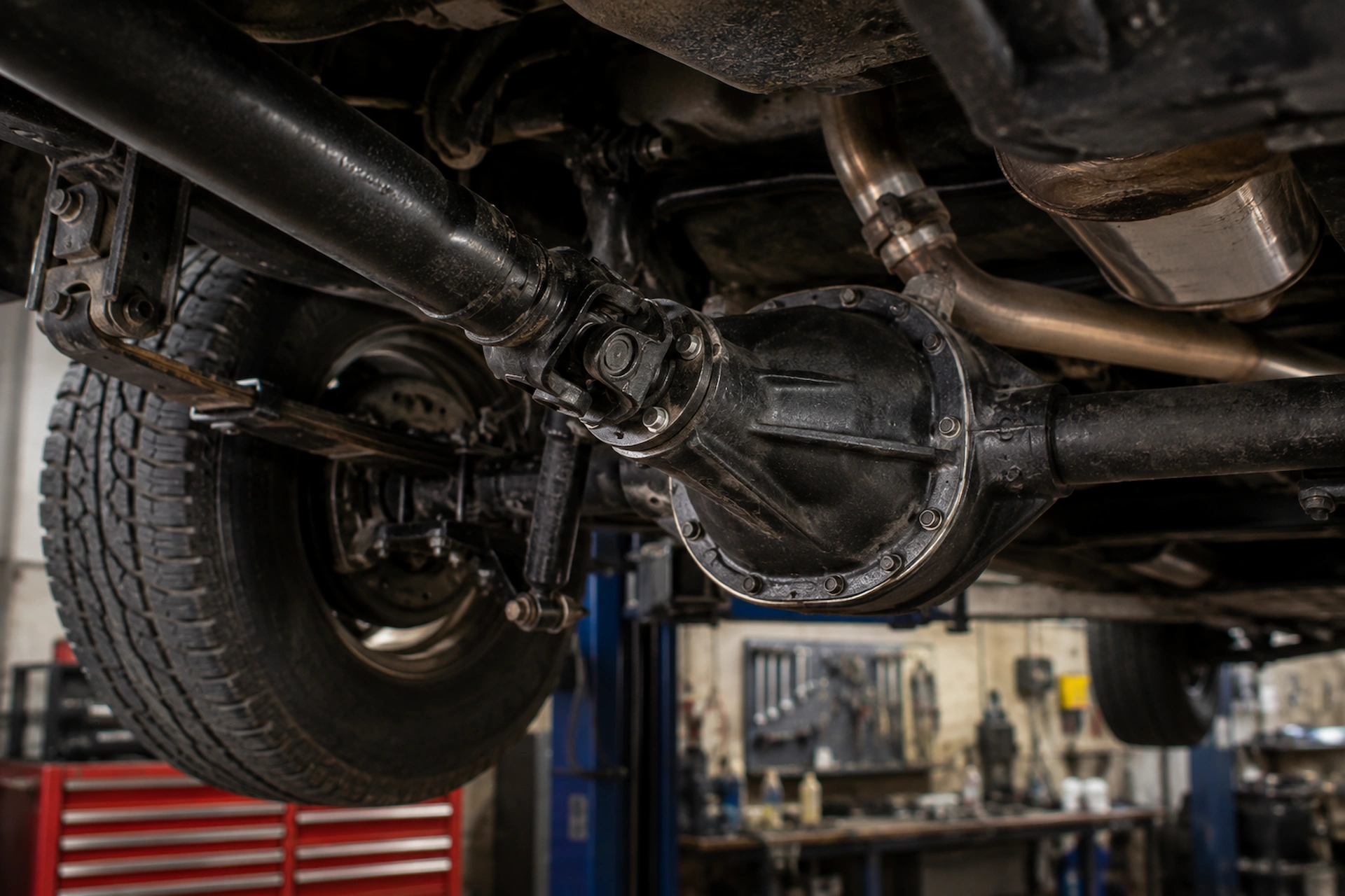 Drivetrain repair at G&S Machine Shop