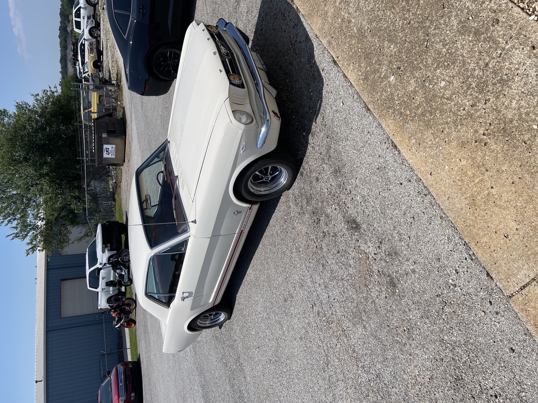 1965 Ford Mustang classic car at G&S Machine Shop for engine work and automotive service