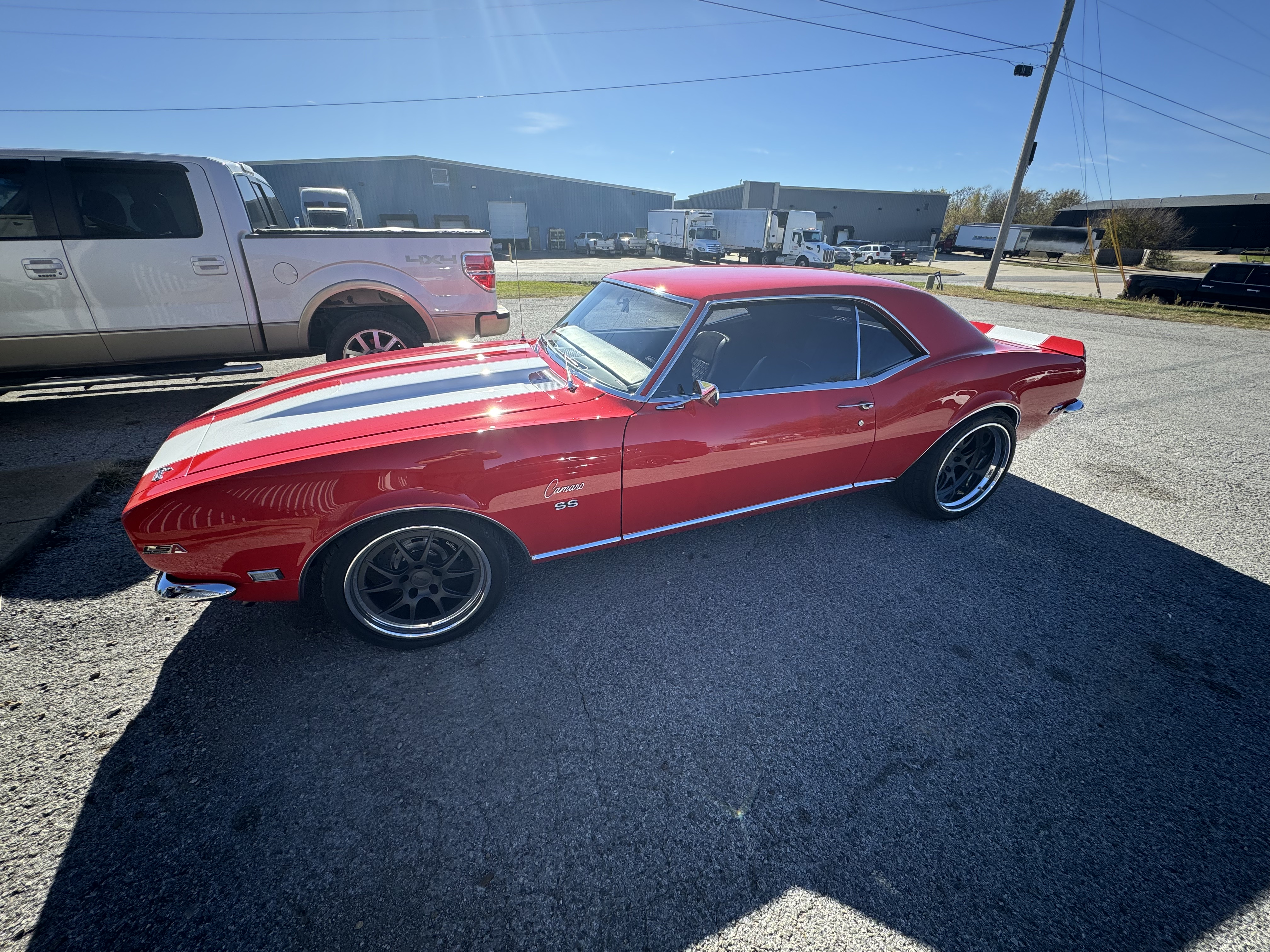 1968 Chevrolet Camaro SS showcased by G&S Machine Shop in Northwest Arkansas