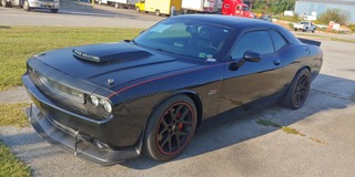 Dodge Challenger performance car at G&S Machine Shop for engine work and high performance automotive service